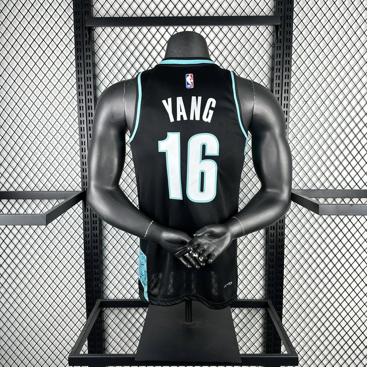 Portland Trail Blazers 2025-26 city edition basketball jersey angled front view in team colors for basketball fans