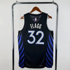Dallas Mavericks 2025-26 city edition basketball jersey back flat lay view in team colors for basketball fans