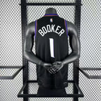 Phoenix Suns 2025-26 limited edition basketball jersey angled front view in team colors for basketball fans