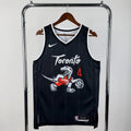 Toronto Raptors 2025-26 city edition basketball jersey front view in team colors for basketball fans