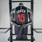 Toronto Raptors 2025-26 city edition basketball jersey side angle view in team colors for basketball fans