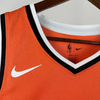 LA Clippers 2025-26 city edition basketball jersey front flat lay view in team colors for basketball fans
