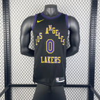 Los Angeles Lakers 2025-26 city edition basketball jersey side angle view in team colors for basketball fans