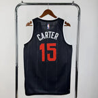Toronto Raptors 2025-26 city edition basketball jersey back view in team colors for basketball fans