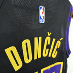 Los Angeles Lakers 2025-26 city edition basketball jersey additional angle view in team colors for basketball fans