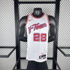 Houston Rockets 2025-26 city edition basketball jersey side angle view in team colors for basketball fans
