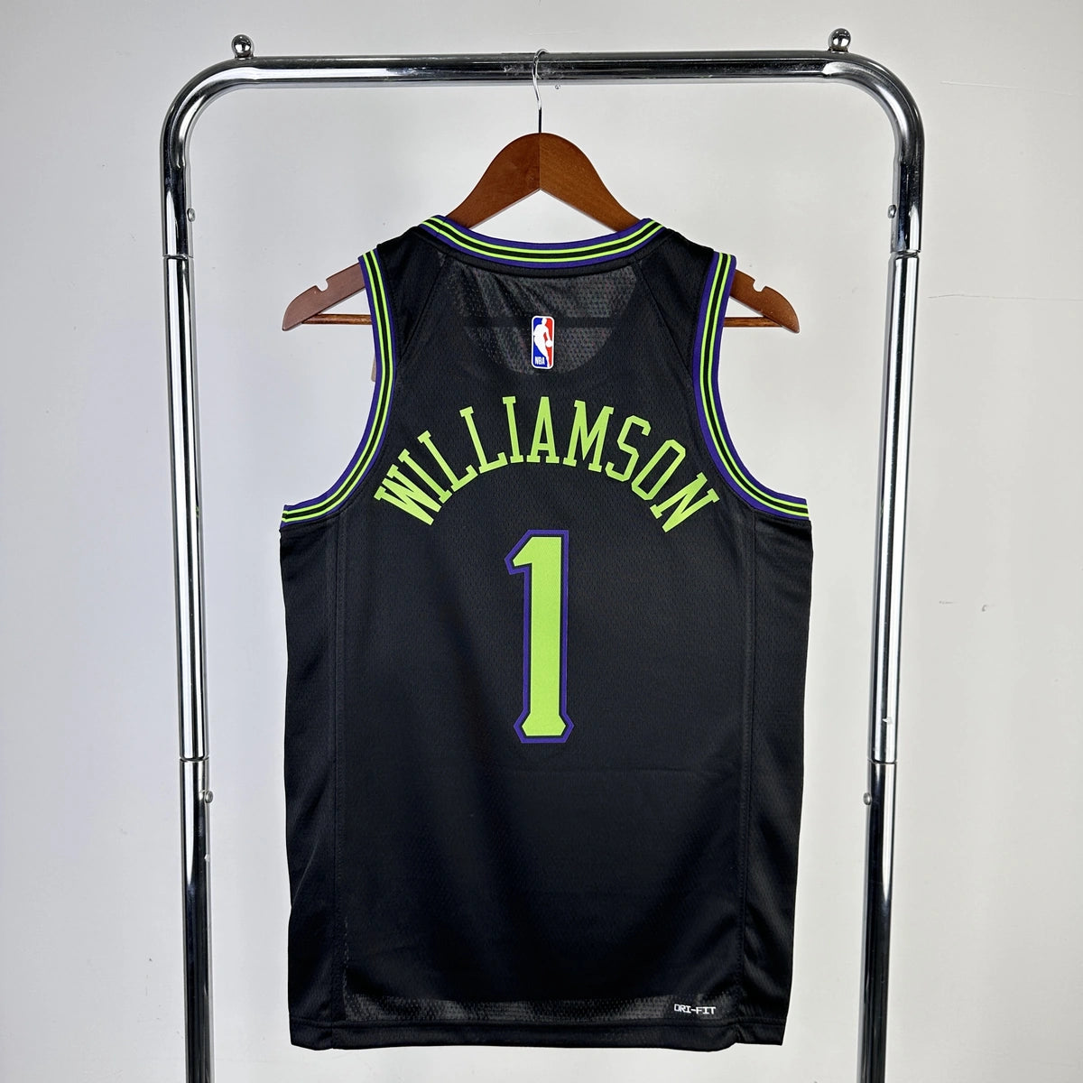 New Orleans Pelicans 2025-26 city edition basketball jersey back view in team colors for basketball fans