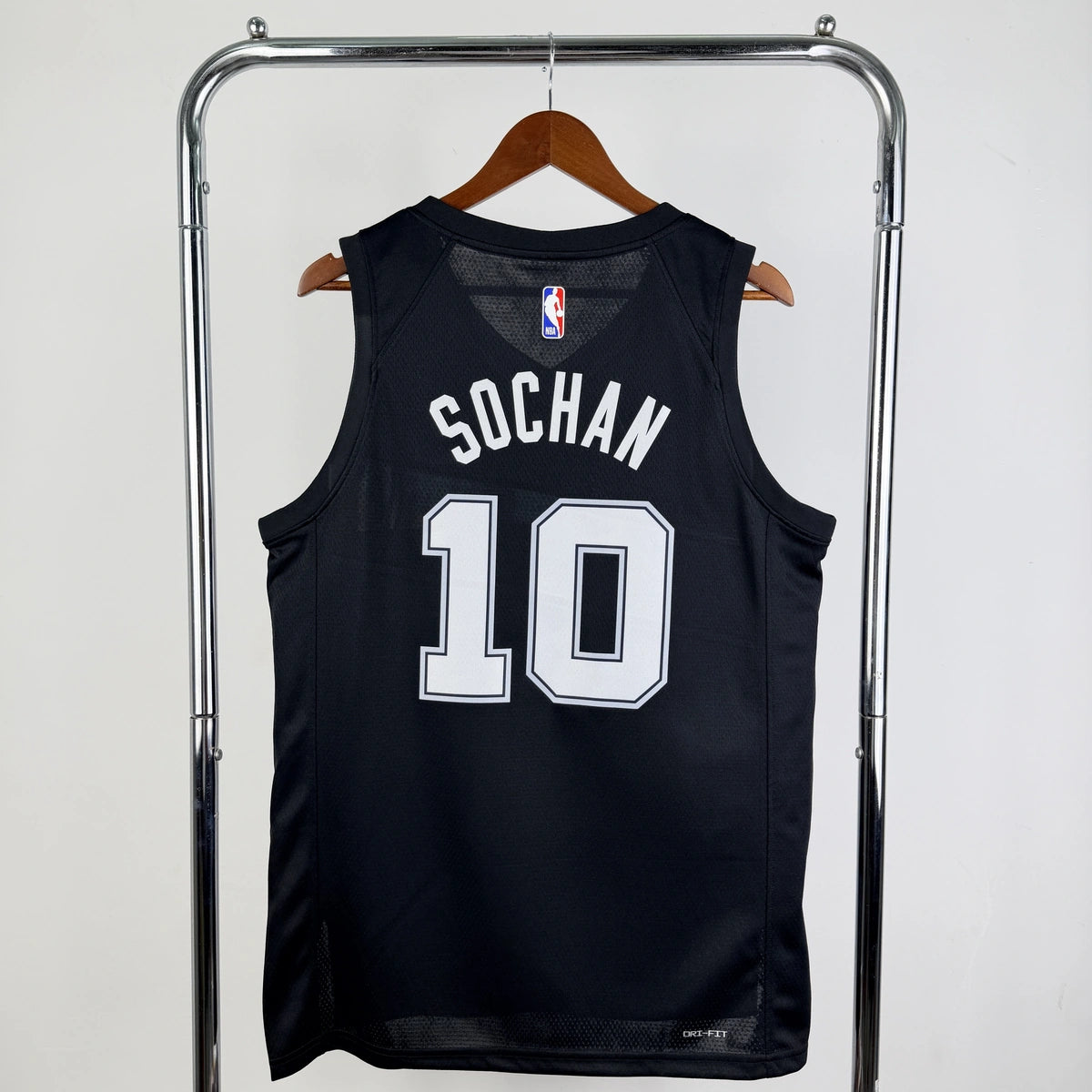 San Antonio Spurs 2025-26 city edition basketball jersey back view in team colors for basketball fans