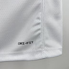 Houston Rockets 2025-26 city edition basketball jersey close-up of moisture-wicking fabric texture in team colors for basketball fans