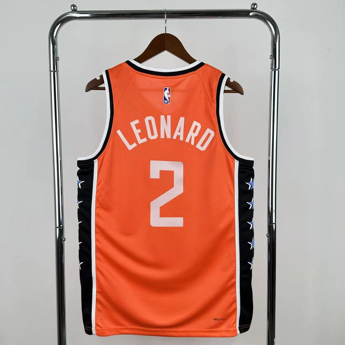 LA Clippers 2025-26 city edition basketball jersey back view in team colors for basketball fans