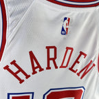Houston Rockets 2025-26 city edition basketball jersey additional angle view in team colors for basketball fans