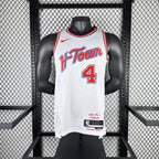 Houston Rockets 2025-26 city edition basketball jersey side angle view in team colors for basketball fans
