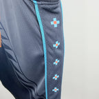 Oklahoma City Thunder 2025-26 city edition basketball jersey close-up of moisture-wicking fabric texture in team colors for basketball fans