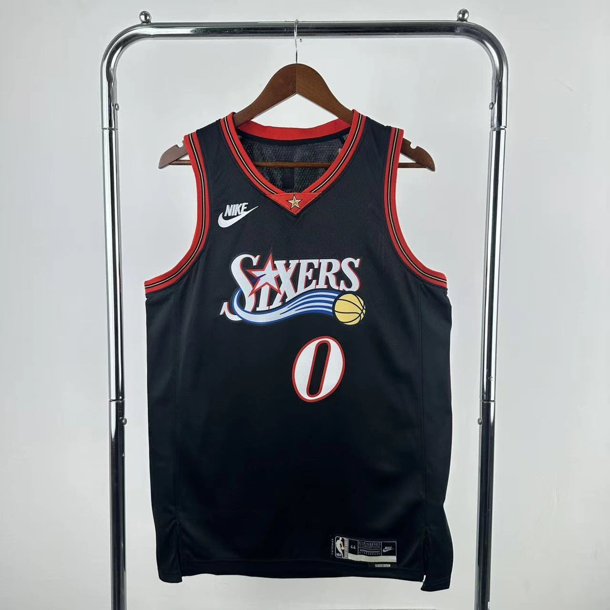 New York Knicks 2025-26 limited edition basketball jersey front view in team colors for basketball fans