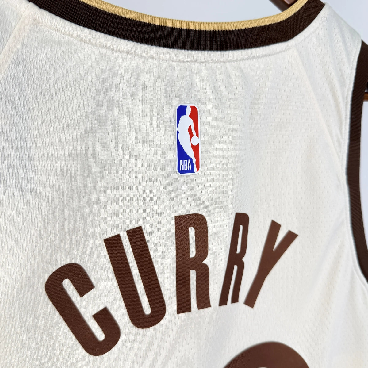 Golden State Warriors 2025-26 city edition basketball jersey angled front view in team colors for basketball fans