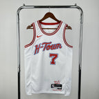 Houston Rockets 2025-26 city edition basketball jersey front view in team colors for basketball fans