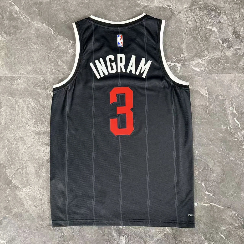 Toronto Raptors 2025-26 city edition basketball jersey close-up of moisture-wicking fabric texture in team colors for basketball fans