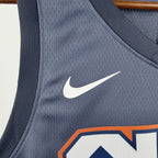 Oklahoma City Thunder 2025-26 city edition basketball jersey additional angle view in team colors for basketball fans
