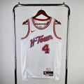 Houston Rockets 2025-26 city edition basketball jersey front view in team colors for basketball fans