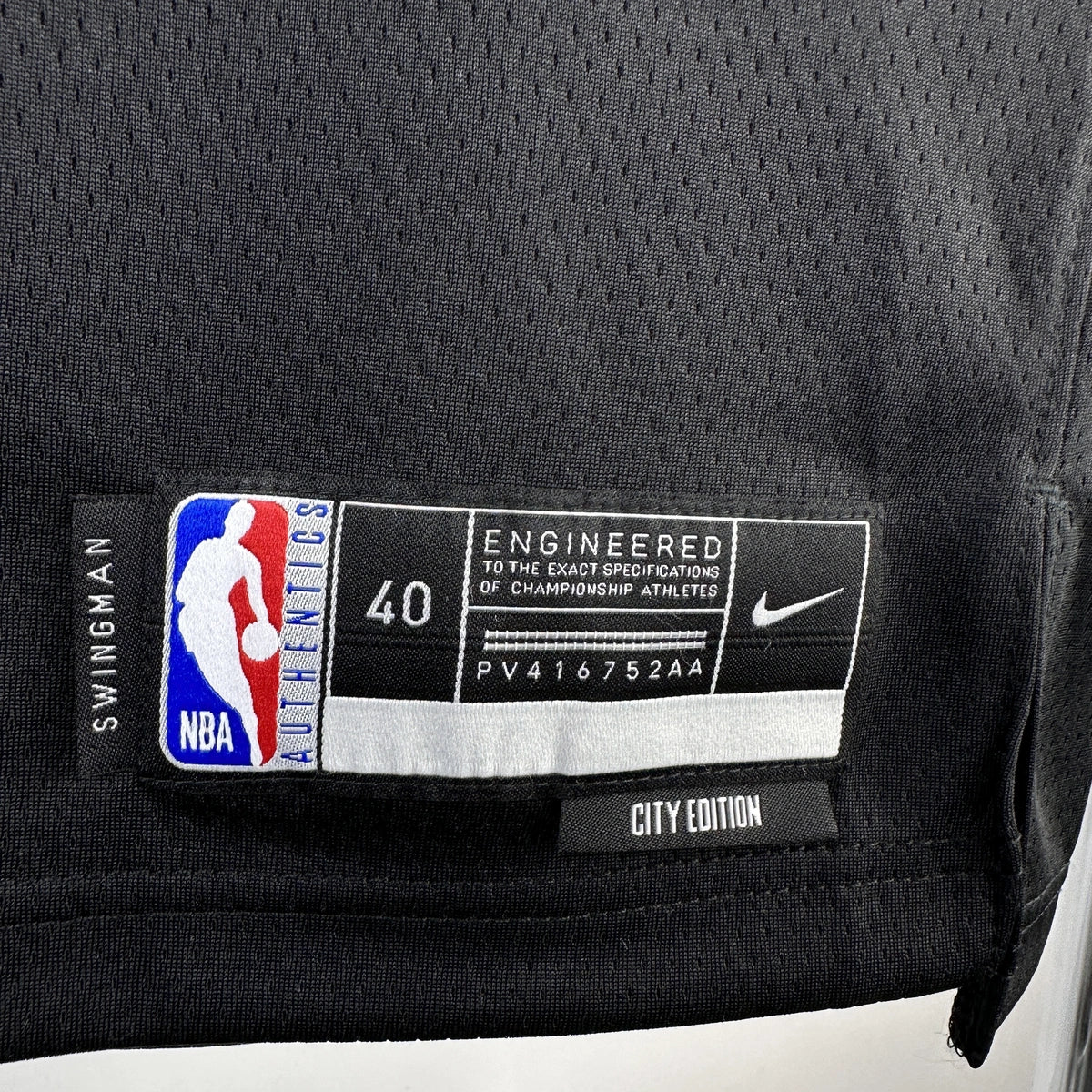 New Orleans Pelicans 2025-26 city edition basketball jersey front flat lay view in team colors for basketball fans