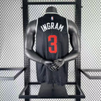 Toronto Raptors 2025-26 city edition basketball jersey additional angle view in team colors for basketball fans
