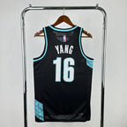 Portland Trail Blazers 2025-26 city edition basketball jersey back view in team colors for basketball fans
