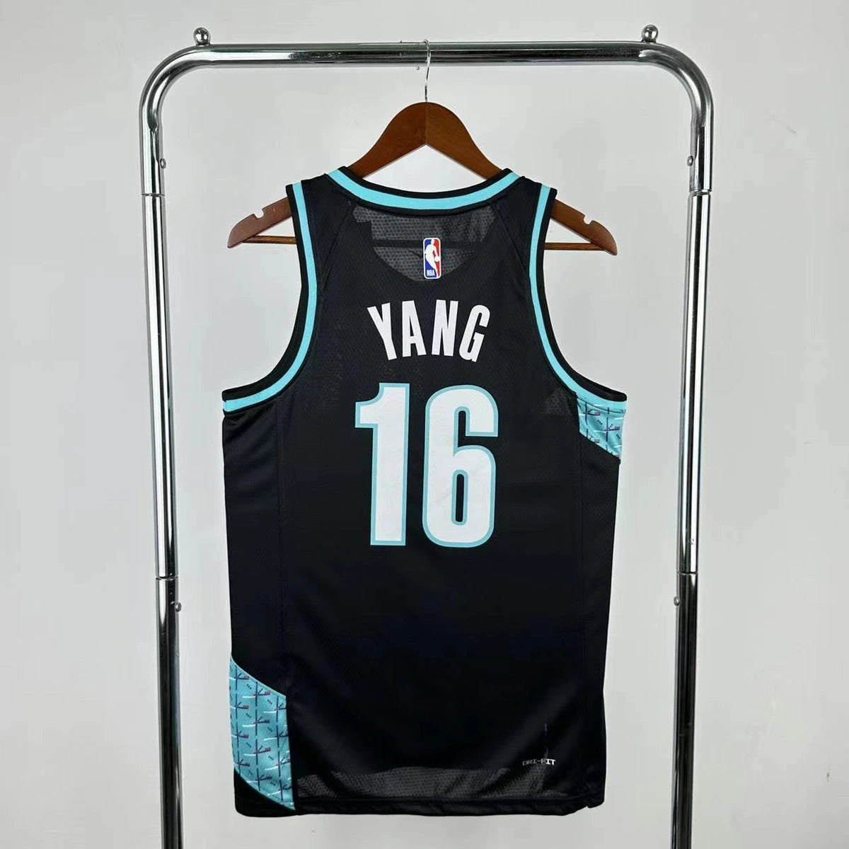 Portland Trail Blazers 2025-26 city edition basketball jersey back view in team colors for basketball fans