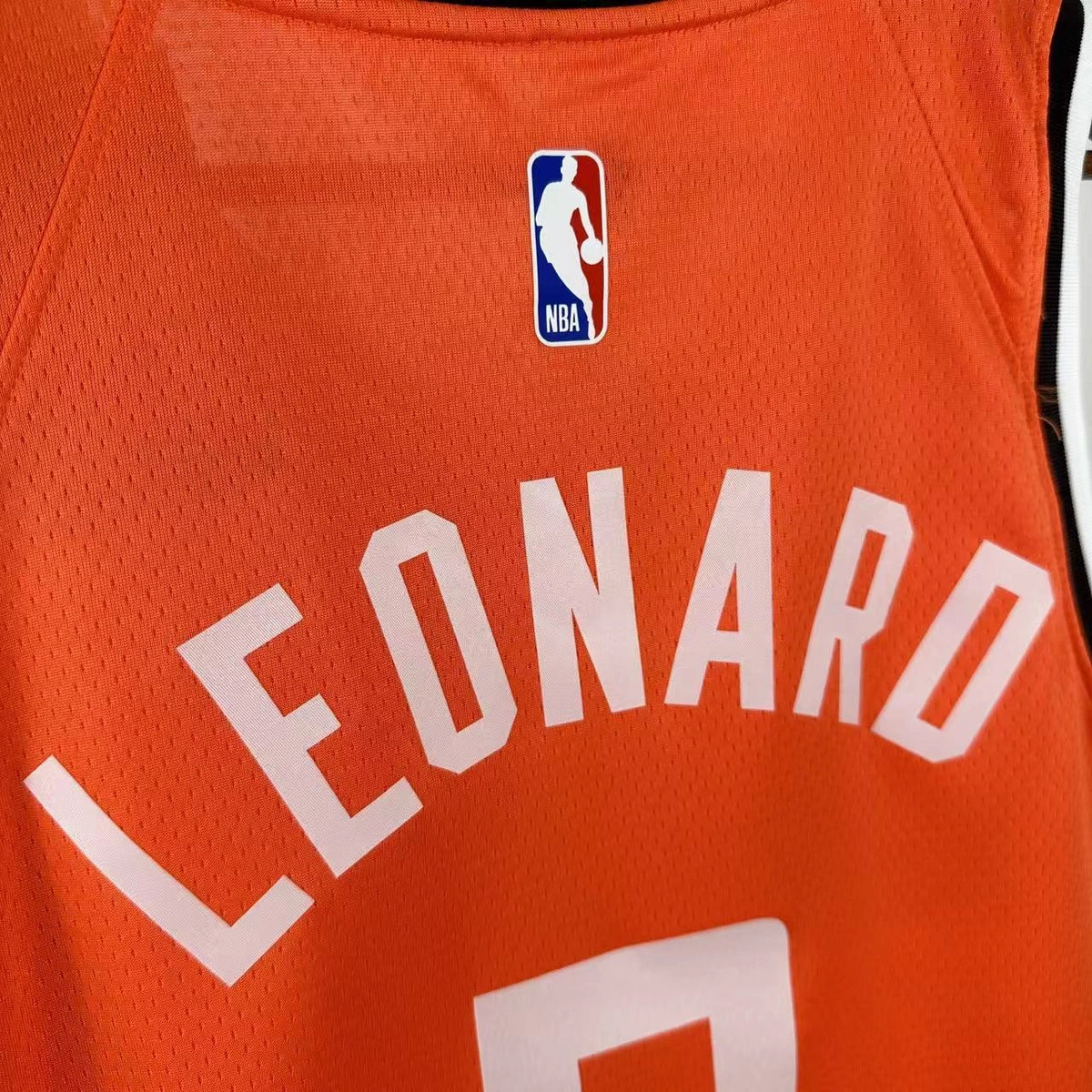 LA Clippers 2025-26 city edition basketball jersey additional angle view in team colors for basketball fans