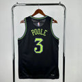 New Orleans Pelicans 2025-26 city edition basketball jersey back view in team colors for basketball fans