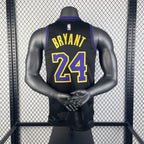 Los Angeles Lakers 2025-26 city edition basketball jersey angled front view in team colors for basketball fans