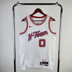 Houston Rockets 2025-26 city edition basketball jersey front view in team colors for basketball fans
