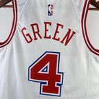 Houston Rockets 2025-26 city edition basketball jersey close-up of jock tag and hem details in team colors for basketball fans